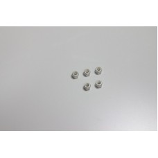 Nut(M3x4.3)Nylon(Aluminium/Silver/5pcs) / 1-N3043NA-S