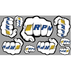 RPM Fist Logo Decal Sheets / RPM70020