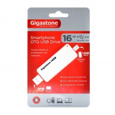 USB 2.0 Gigastone Smartphone OTG USB Drive Micro USB + USB 16GB / EX08496