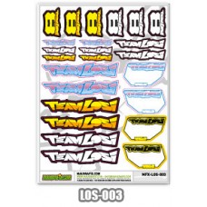 TEAM LOSI Eight w/Wing Stickers